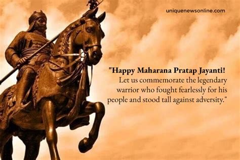 Maharana Pratap Jayanti 2023 Quotes Needs Photos Slogans Posters