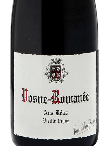 Domaine Fourrier Vieille Vigne Vosne Romanée Aux Reas Vivino