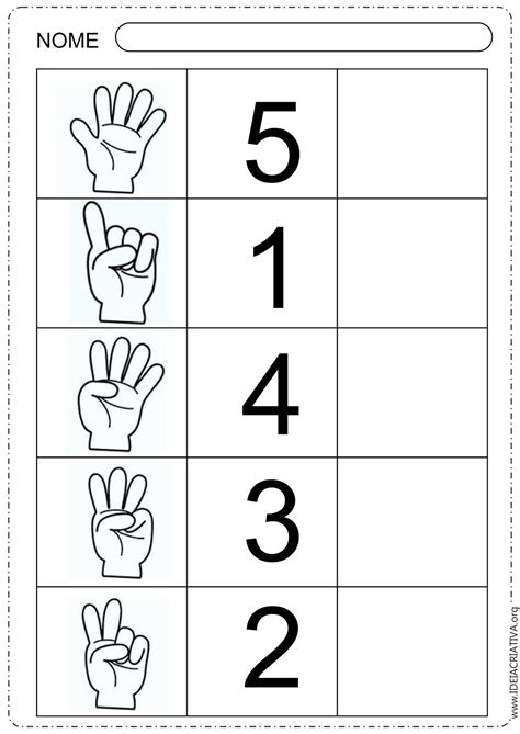 Atividade Matem Tica Educa O Infantil N Mero E Quantidade Ideia