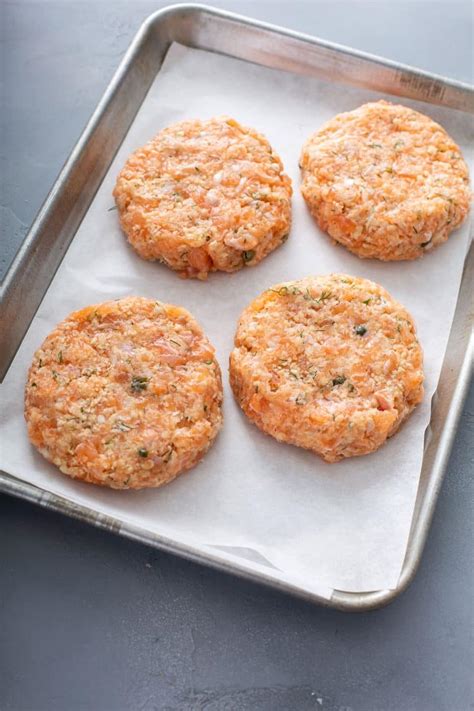 Best Salmon Burgers Recipe Lemon Blossoms