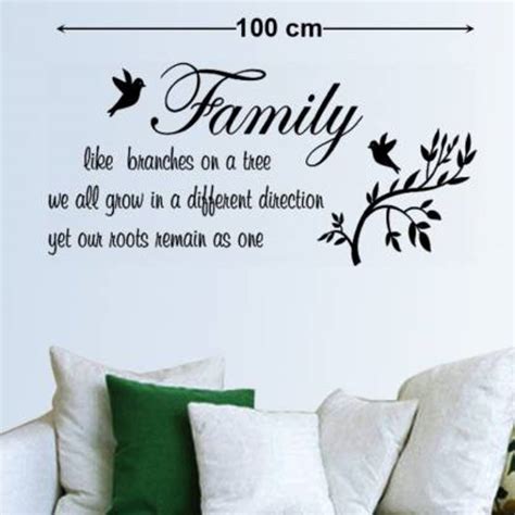 Family wording Wall Sticker