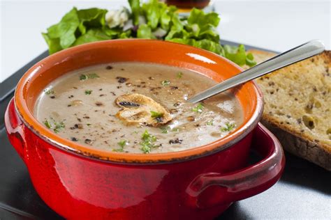 Fresh Wild Mushroom Soup | Epicurious