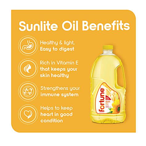 Buy Fortune Sunlite Refined Sunflower Oil Online At Best Price Of Rs