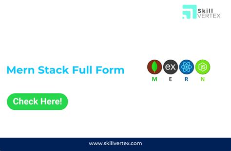 Mern Full Form All You Need To Know About Mern Stack