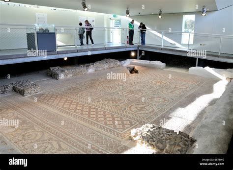 Roman mosaic and Hypocaust museum, St Albans (Verulamium ...