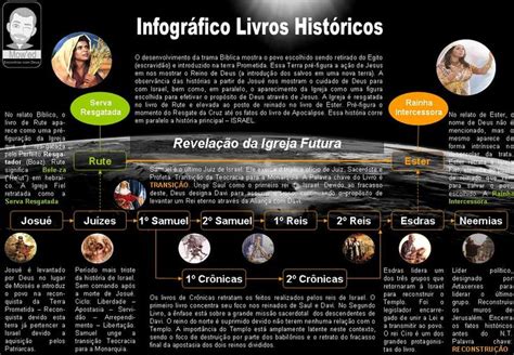 Infográfico Sobre Os Livros Históricos Da Bíblia Antigo Testamento