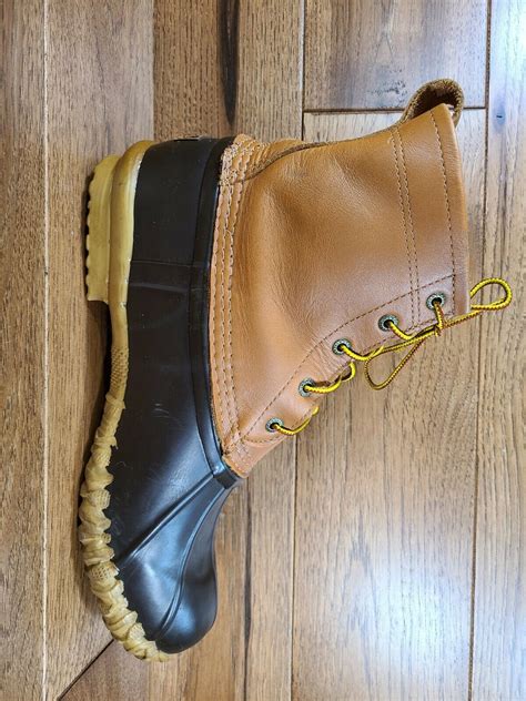 Cabelas Men S Duck Boots Leather Rubber Rain Muck Wat Gem