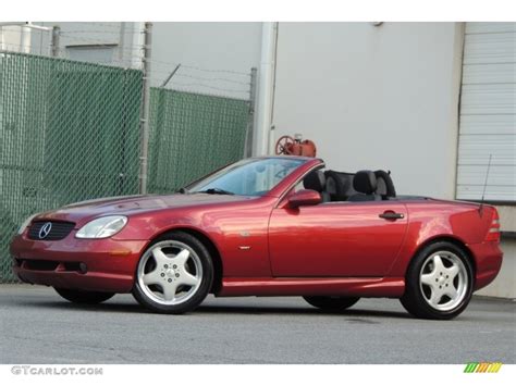 Firemist Red Metallic Mercedes Benz Slk Kompressor Roadster