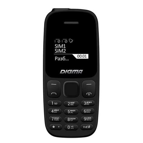 Мобильный телефон Digma Linx A106, черный - купить по выгодной цене в ...