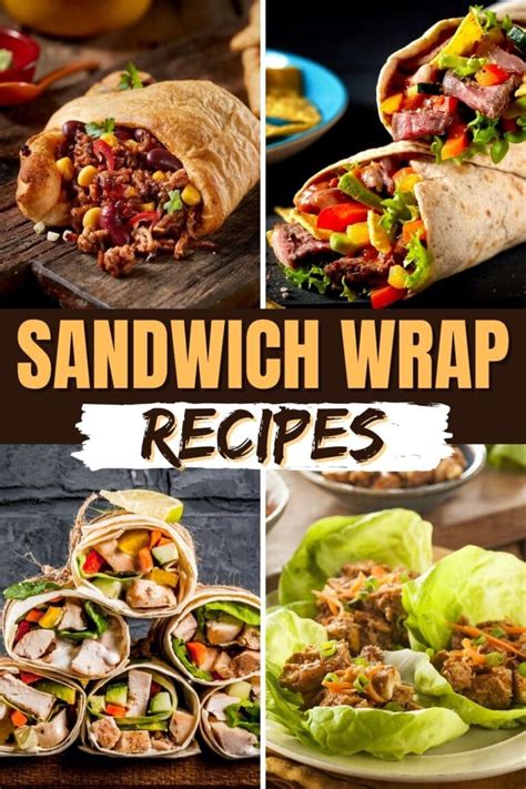 25 Best Sandwich Wrap Recipes - Insanely Good