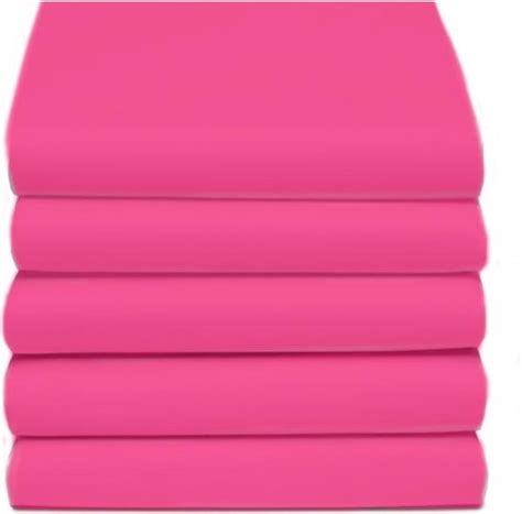 D Orveige Hoeslaken Dubbel Jersey Eenpersoons X Cm Roze