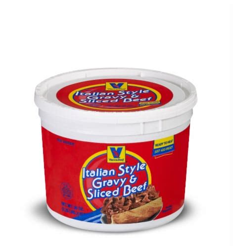 Vienna Beef® Italian Style Gravy And Sliced Beef Frozen Meal 36 Oz