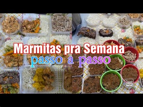 Passo A Passo Marmitas Fitness Para Semana Marmitasaudavel