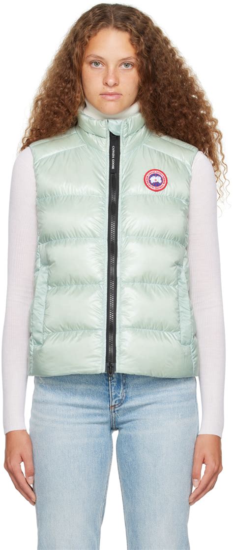 Canada Goose Green Cypress Down Vest SSENSE Canada