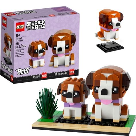 LEGO BRICKHEADZ PIES BERNARDYN PREZENT 13231718911 Allegro Pl