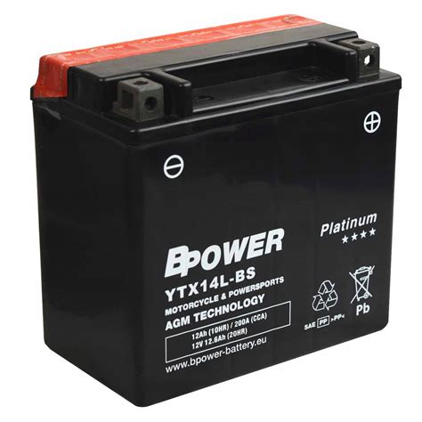 YTX14L BS Bpower Platinum AGM YTX14L BS 12V 12AH 200A ETX14L купити