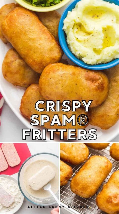 Crispy SPAM Fritters - Little Sunny Kitchen