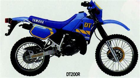 YAMAHA DT 200R 1990 1991 Specs Performance Photos Autoevolution