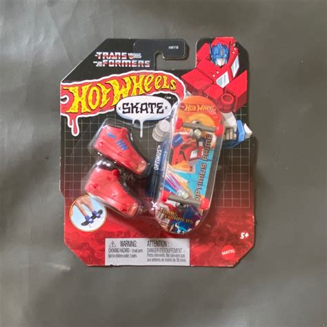 Hot Wheels Skate Transformers Optimus Prime Shopee Malaysia