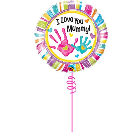 Mothers Day Love You Mummy Balloon Cardiff Balloons Mothers Day