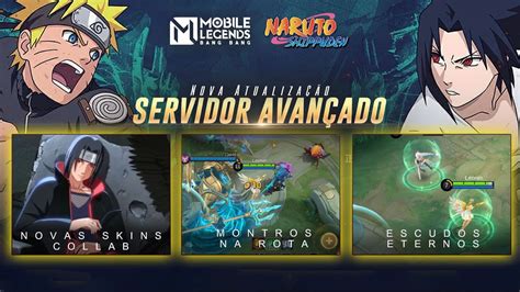 Novidades Da Semana Skin Do NARUTO E Novo Sistema De Ranqueada YouTube