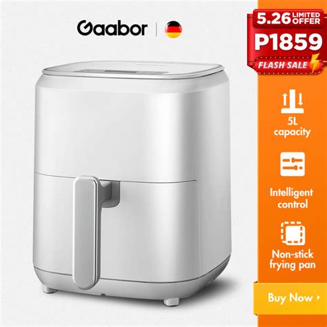 Gaabor Air Fryer L Touch Control Oil Free Healthy Oven Multi