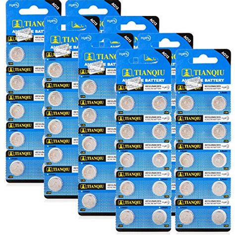 Homesprit 80PCs Tianqiu LR44 AG13 357 303 SR44 Batteries 1 5V Button