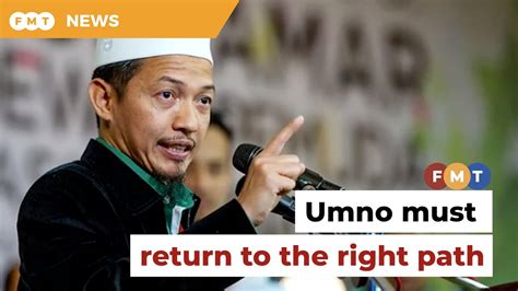 Umno Needs To Cooperate With PAS To Rise Again Says Nik Abduh YouTube