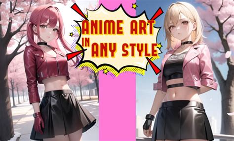 Create Anime Art In Any Style Using Ai And Digital Art By Zorez Fiverr