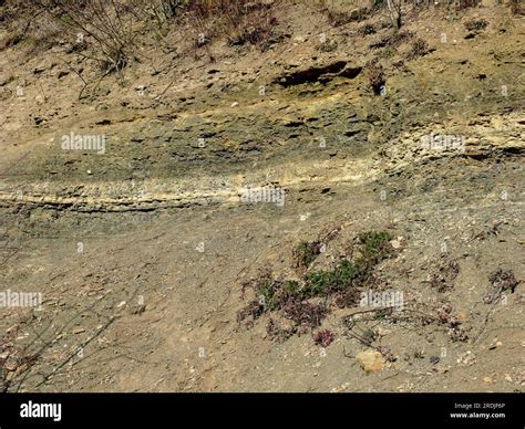 Erosion on the mountain Stock Photo - Alamy