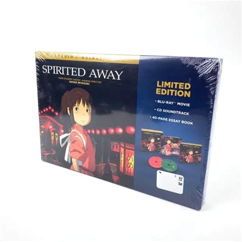 Spirited Away Limited Collectors Edition Box Set Blu Ray Disc W Cd