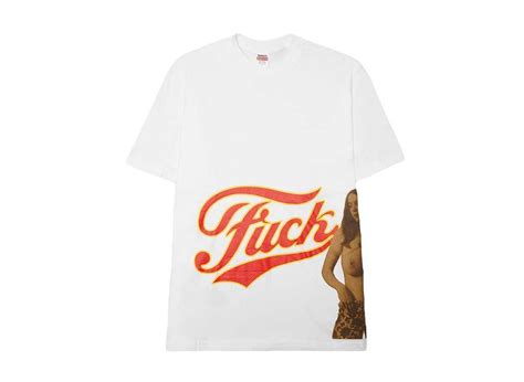 Supreme x HYSTERIC GLAMOUR Fuck Tee White の新品 中古フリマ 通販 スニダン