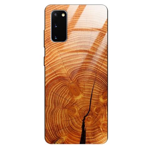 Etui Drewniane Samsung Galaxy S Old Fashion Wood Burnt Orange