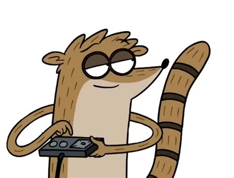 Rigby With A Game Control Render By Finnyt2009 On Deviantart