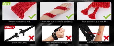 Amazon BDSM Bondage Rope Sex Restraints UTIMI Restraint Set For Sex Toys For Couple Women