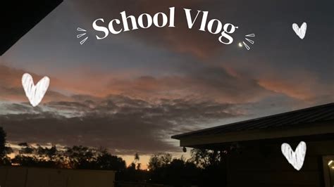 School Vlog - YouTube