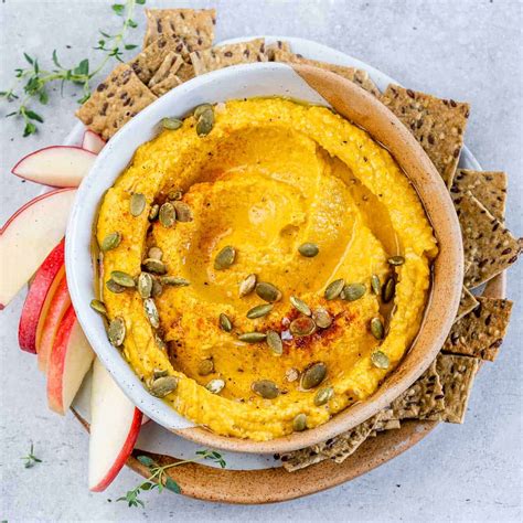 Minutes Pumpkin Hummus Healthy Fitness Meals