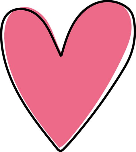 Un Corazón Amor Dibujo Imagen Gratis En Pixabay