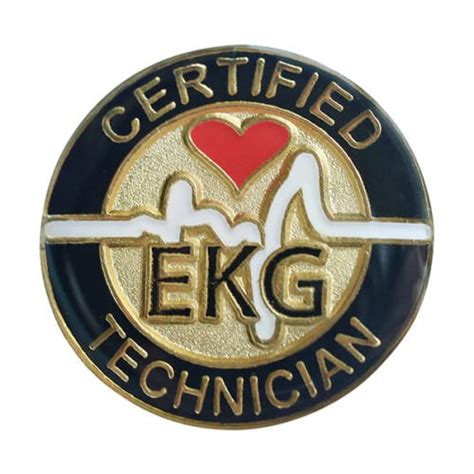 Certified Ekg Technician Pin Merit Group