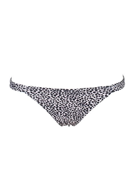 Bas De Bikini Black White Robin Collection