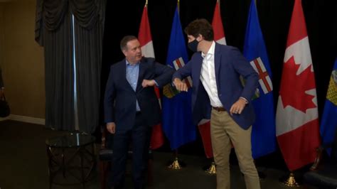 Prime Minister Justin Trudeau Meets With Calgary Mayor Naheed Nenshi