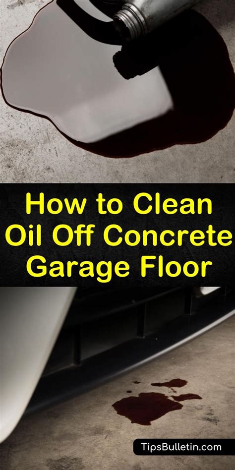 Smart Ways To Clean Oil Off Concrete Garage Floor Artofit