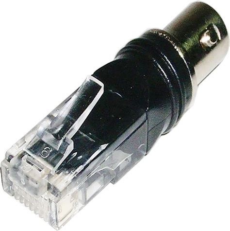 BeMatik - RJ45 to BNC adapter (RJ45-M/BNC-H): Amazon.co.uk: Electronics ...