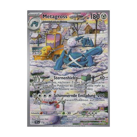 Metagross Illustration Rare Gewalten Der Zeit Pokemon Karte Kaufen