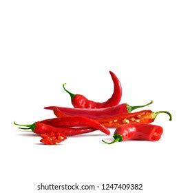 Acute Hot Nutritious Tasty Chilli Pepper Stock Vector Royalty Free Shutterstock