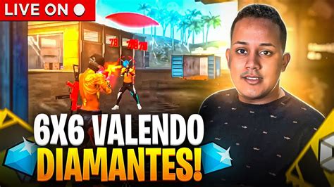 FREE FIRE AO VIVO X1 DOS CRIA AO VIVO SALA PREMIADA VALENDO