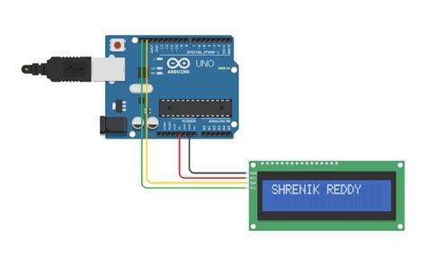 Circuit Design Lcd I2c Arduino Tinkercad