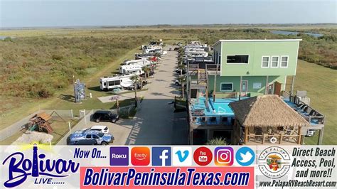 Plan Your Beachfront Getaway At Palapa Rv Beach Resort On Bolivar