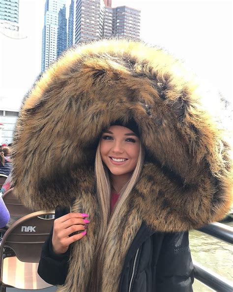 For The Love Of Fur Fur Street Style Fur Hood Jacket Long Fur Coat