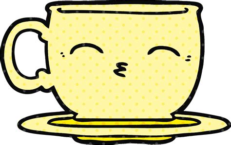 cartoon tea cup 12402991 Vector Art at Vecteezy